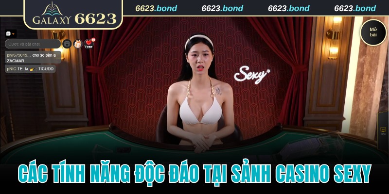 Các tính năng độc đáo được tích hợp tại sảnh