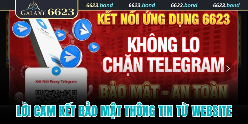 Lời cam kết bảo mật thông tin từ website