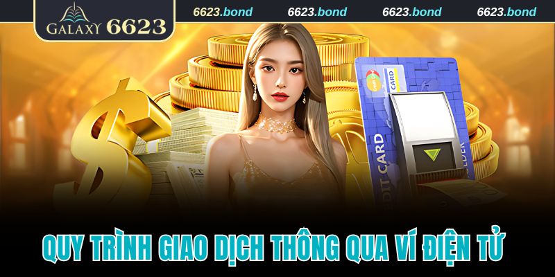 Quy trình giao dịch cực nhanh thông qua ví điện tử