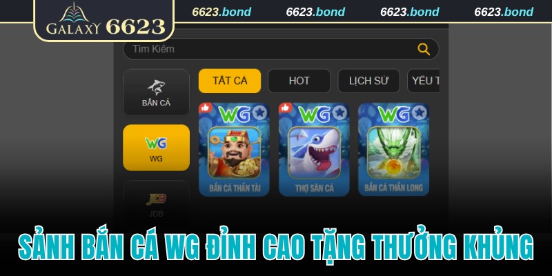 Sảnh bắn cá WG